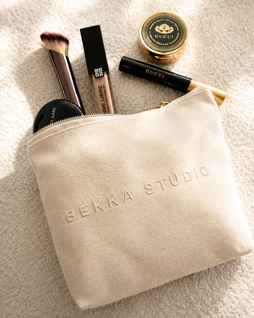 Sand Makeup Bag
