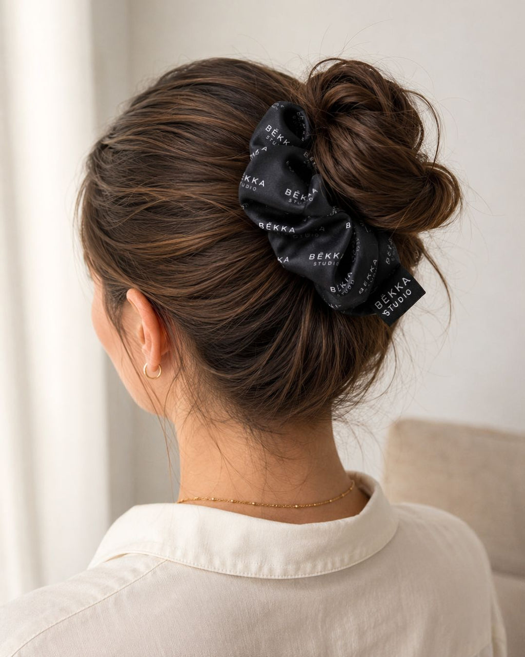 Monogram Scrunchie