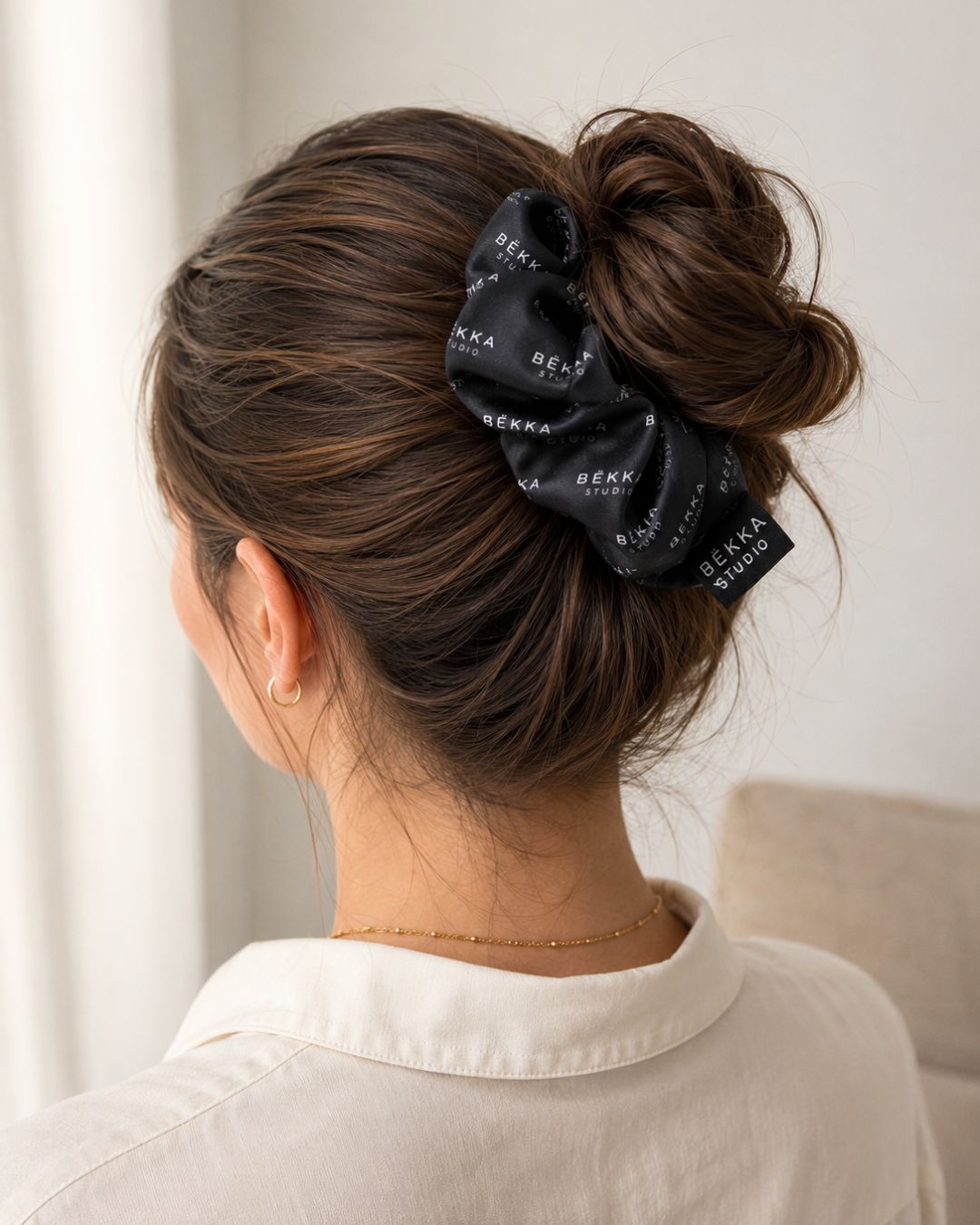 Monogram Scrunchie