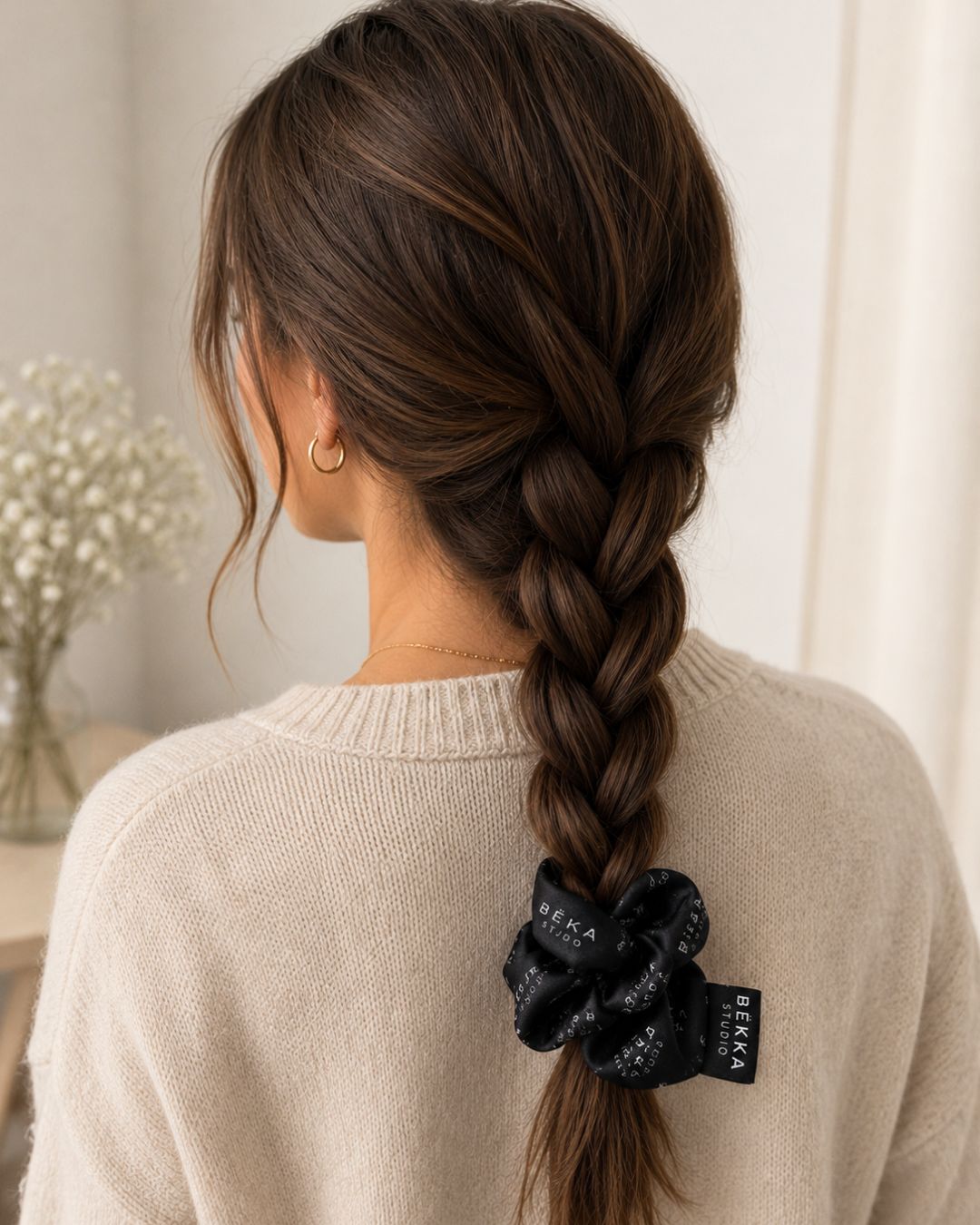 Monogram Scrunchie